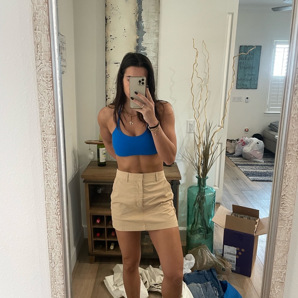 Abercrombie Tan Skirt